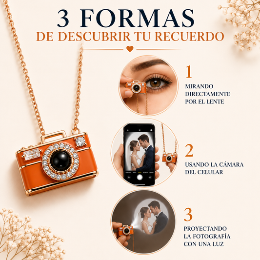 Collar Secreto con tu Foto — Proyección Mágica