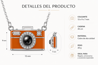 Collar Secreto con tu Foto — Proyección Mágica
