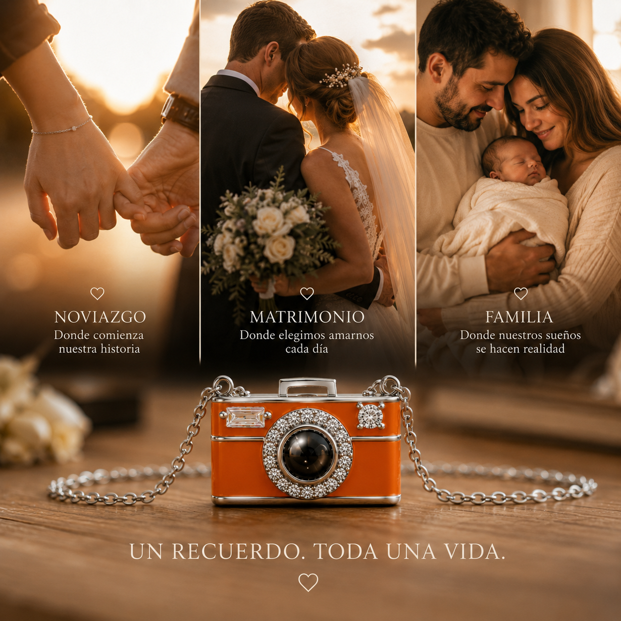Collar Secreto con tu Foto — Proyección Mágica
