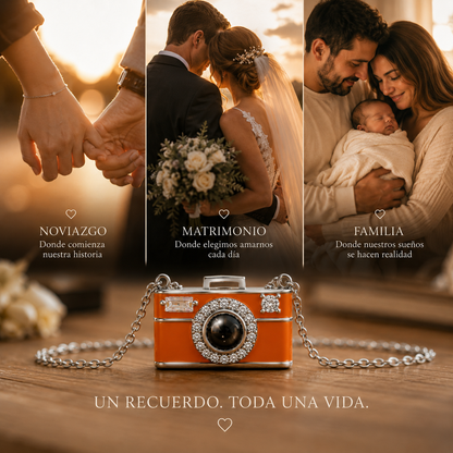 Collar Secreto con tu Foto — Proyección Mágica